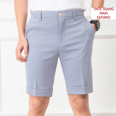 Quần short nam vải tuyết mưa không nhăn không xù, dáng ôm Hàn Quốc 96.000₫ 3