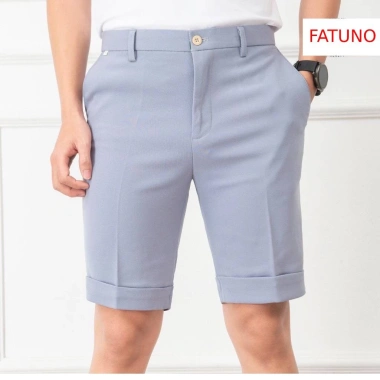 Quần short nam vải tuyết mưa không nhăn không xù, dáng ôm Hàn Quốc 96.000₫ 9