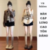 Quần Short Nhung Cạp Cao Nữ - Dễ Phối Đồ Cho Mặc Đi Chơi, Noel, Tết 3