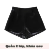 Quần Short Nhung Cạp Cao Nữ - Dễ Phối Đồ Cho Mặc Đi Chơi, Noel, Tết 7