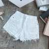 Quần short nữ cạp cao phong cách Hàn Quốc, sooc bò rách, thoải mái - Giá 108.160 VND