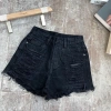Quần short nữ cạp cao phong cách Hàn Quốc, sooc bò rách, thoải mái - Giá 108.160 VND 7
