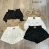Quần short nữ cạp chun tag, giá rẻ 79k, đùi soóc ống rộng, mặc ở nhà đi chơi