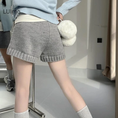 Quần short nữ co giãn SBS thời trang thu đông - dệt kim nhẹ, giảm 23% chỉ 92.526₫ 2