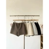 Quần short nữ đen kiểu Hàn Quốc ôm sát, len mềm mại, thời trang thu đông, chỉ 240.000đ 7