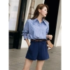 Quần Short Nữ JOVEN Nira Lưng Cao, Nắp Túi Giả, Hai Bên Sườn - Giá Ưu Đãi 494k 7