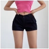 Quần short nữ kaki thời trang size đa dạng màu sắc tặng dây buộc tóc giảm 73k 5