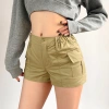 Quần short nữ kaki thời trang size đa dạng màu sắc tặng dây buộc tóc giảm 73k 6