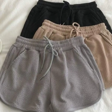 Quần short nữ tổ ong mát mẻ, thoáng khí, giảm 20% chỉ 69.600đ - thời trang hè 6