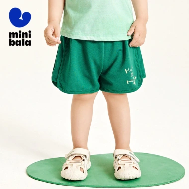 Quần short rộng thoáng khí minibala cho bé trai và bé gái - Siêu mát, thoải mái, 239.760 VND