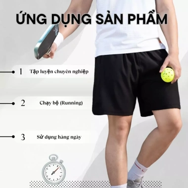 Quần short thể thao nam 2 lớp Lados-4.089 dù co giãn, thấm hút, túi kéo, tập gym, chạy bộ, giá chỉ 117.000đ 5