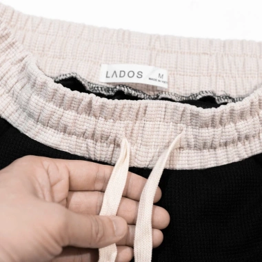 Quần short thể thao nam LADOS-4.144 sọc sườn thun tổ ong, năng động, chỉ 139.000₫ 4