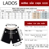Quần short thể thao nam LADOS-4.144 sọc sườn thun tổ ong, năng động, chỉ 139.000₫ 6