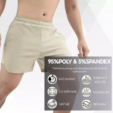 Quần short thể thao nam LADOS-4.147 vải dù co giãn nhẹ, năng động, giá 139.000₫ 3 Quần short thể thao nam LADOS-4.147 vải dù co giãn nhẹ, năng động, giá 139.000₫ 3