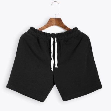 Quần short thun nam LADOS-4.070 cotton co giãn, thấm mồ hôi, ống rộng, có túi 3