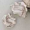 Quần short trẻ em cotton thoáng khí, mềm mại, thời trang Hàn Quốc - 263.870₫