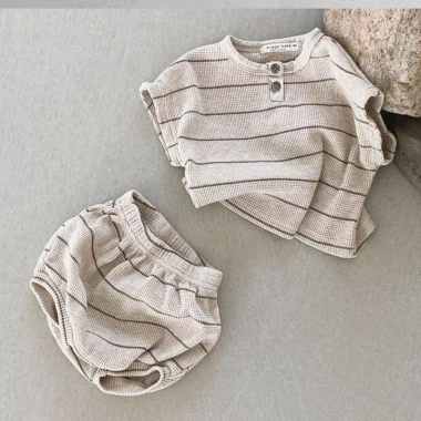 Quần short trẻ em cotton thoáng khí, mềm mại, thời trang Hàn Quốc - 263.870₫ 5