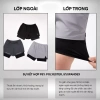 Quần Shorts Thể Thao Chạy Bộ LADOS-4.202 2 Lớp - Lót Thun, Bảo Hộ Tuyệt Đối, 135k 5