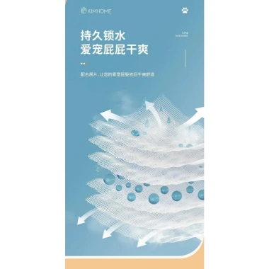 Quần sinh lý cho chó giặt được, tái sử dụng - Thoáng khí, chó cái giống nhỏ động dục quanh năm 8