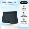 Quần sịp boxer nam cao cấp LADOS-4.126 thun sồi Modal thấm hút, kháng khuẩn, thoáng mát, mềm mại - 90.000đ