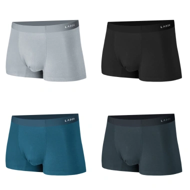 Quần sịp boxer nam cao cấp LADOS-4.126 thun sồi Modal thấm hút, kháng khuẩn, thoáng mát, mềm mại - 90.000đ