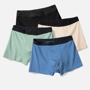 Quần sịp boxer nam cotton thun giãn LADOS 4.120 Thoáng mát, thấm hút, dễ mặc