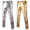 Quần skinny nam giả da màu trơn – phong cách câu lạc bộ xe máy, thoải mái, giảm 20% 5