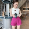 Quần Sooc Bò Vấn Gấu Chun Eo Màu Sắc Nữ Trẻ Thời Trang Giá Ưu Đãi 110.200 VND 5