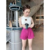 Quần Sooc Bò Vấn Gấu Chun Eo Màu Sắc Nữ Trẻ Thời Trang Giá Ưu Đãi 110.200 VND 6