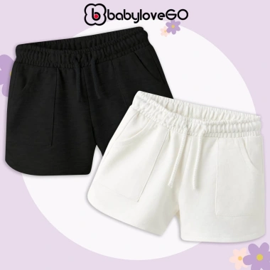 Quần sooc đùi bé BabyloveGO QT009 cạp chun co giãn thoải mái, giảm giá 99.000₫ Quần sooc đùi bé BabyloveGO QT009 cạp chun co giãn thoải mái, giảm giá 99.000₫