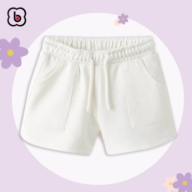Quần sooc đùi bé BabyloveGO QT009 cạp chun co giãn thoải mái, giảm giá 99.000₫