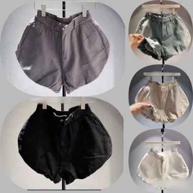 Quần sọt bí jean lưng cao 4 màu HOT, thời trang phương si, giảm giá 149k