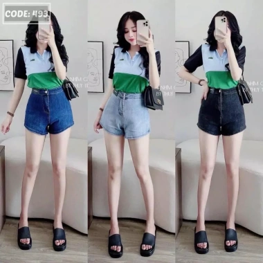 Quần Sọt Co Dãn Đen Lưng Cao May Mạc Da Ôm Dáng Xinh - Giá Ưu Đãi 159k 3 Quần Sọt Co Dãn Đen Lưng Cao May Mạc Da Ôm Dáng Xinh - Giá Ưu Đãi 159k 3