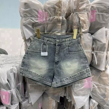 Quần sọt co dãn lai bèo lưng cao ôm dáng, thời trang giá chỉ 159.000₫ 4