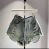 Quần sọt jean lưng cao túi lộ đính đá G 8.136 - Thoải mái, thời trang, giá 139.000đ 2