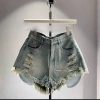 Quần sọt jean lưng cao túi lộ đính đá G 8.136 - Thoải mái, thời trang, giá 139.000đ 7