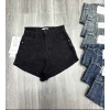 Quần sọt jean nữ đùi lưng cao ngắn sườn lai cuốn AH123 Gia chi 159.000d 5