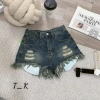 Quần sot jeans cạp cao đính đá lộ túi vải siêu hách dáng giá 139k giảm sâu 5