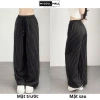 Quần Suông Kẻ Sọc Ống Rộng Cạp Chun Dây Rút Túi Bên Sườn BigSize MiSoul Mall - 95.500₫ 4