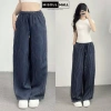 Quần Suông Kẻ Sọc Ống Rộng Cạp Chun Dây Rút Túi Bên Sườn BigSize MiSoul Mall - 95.500₫ 6