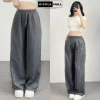 Quần Suông Kẻ Sọc Ống Rộng Cạp Chun Dây Rút Túi Bên Sườn BigSize MiSoul Mall - 95.500₫ 8