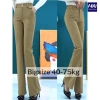 Quần suông ống rộng cạp cao 2 nút vải tây Bigsize 38-85kg - Giá 125.000 VNĐ 3