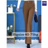 Quần suông ống rộng cạp cao 2 nút vải tây Bigsize 38-85kg - Giá 125.000 VNĐ 8