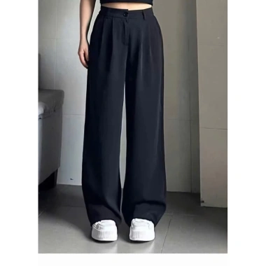 Quần suông vải tây Bigsize 60-110kg xếp 2 ly trước, che bụng mỡ, chun sau, giá ưu đãi 170.500₫ 5