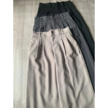 Quần suông vải tây Bigsize 60-110kg xếp 2 ly trước, che bụng mỡ, chun sau, giá ưu đãi 170.500₫ 6