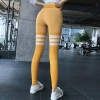 Quần tập dài vàng sọc size L - Mới, giảm còn 80k, chất liệu thoáng mát, trẻ trung