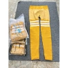 Quần tập dài vàng sọc size L - Mới, giảm còn 80k, chất liệu thoáng mát, trẻ trung 2