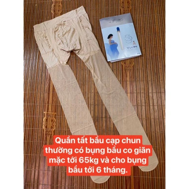 Quần tất bà bầu mỏng mùa đông siêu dai, chun thường và chun rút, hàng đẹp, giá 41.500 5