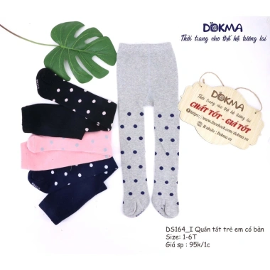 Quần Tất Đà Bé Gái DOKMA – Có Bàn, Không Bàn, DS542/DS164/DS690/DS691, Giá 95.000₫ 4
