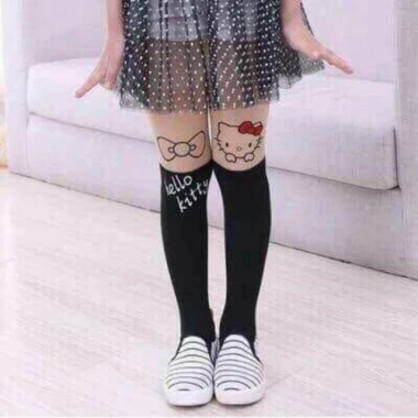 Quần Tất Thun Giả Bốt Bé Gái 3-12 tuổi Đồ Ngủ Siêu Êm Giá chỉ 32.900 VND